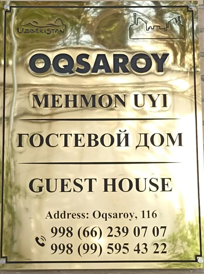 Oqsaroy Samarkand Guest House מראה חיצוני תמונה